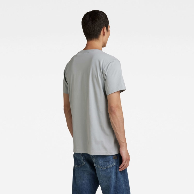 raw hd t-shirt d21544-336-1238 g-star t-shirt correct grey back