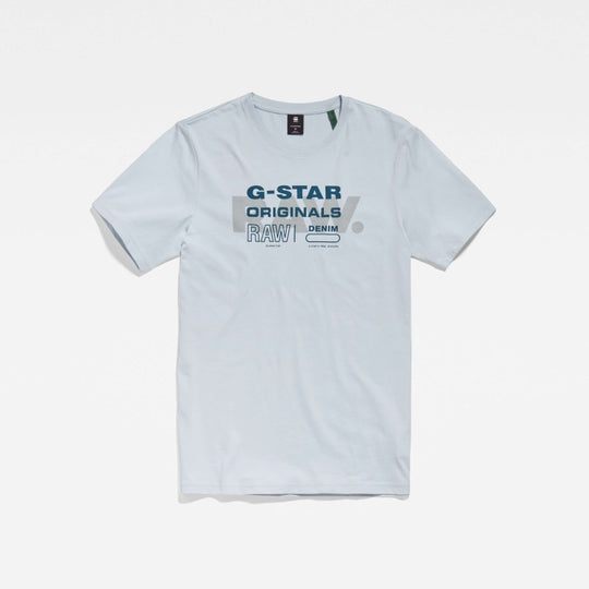 originals raw slim t-shirt d22202-336-798 dark ice g-star t-shirt crop3