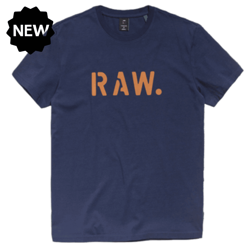 originals raw t-shirt d22203-336-d426-sartho blue g-star t-shirt