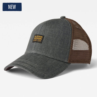 denim baseball trucker cap d22309-d109-001 g-star cap raw