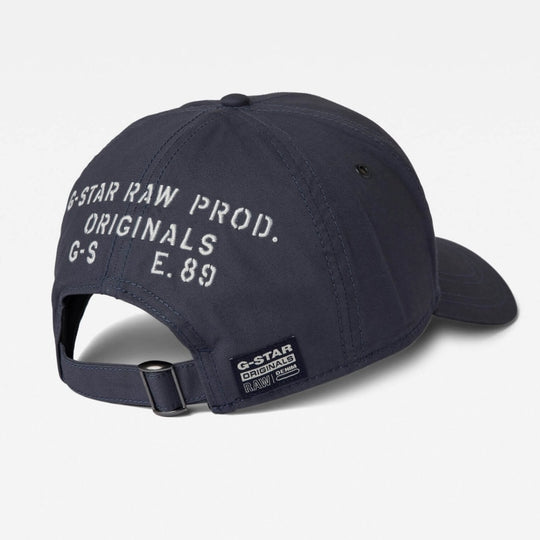 artwork original baseball cap d22311-9288-863 g-star cap raw back