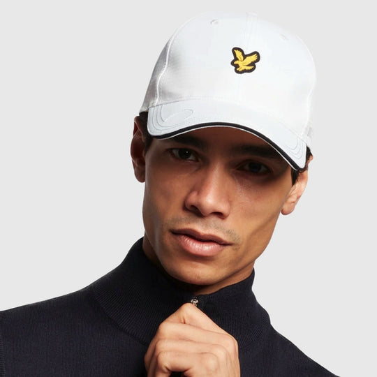 he1600g 626 golf cap lyle & scott pet white crop1