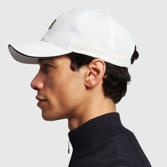 he1600g 626 golf cap lyle & scott pet white crop2