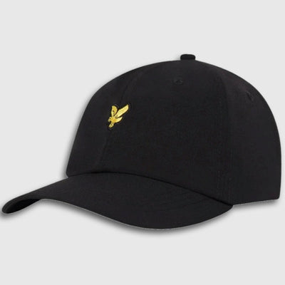 he1805v z865 terry towelling baseball cap lyle & scott pet black 