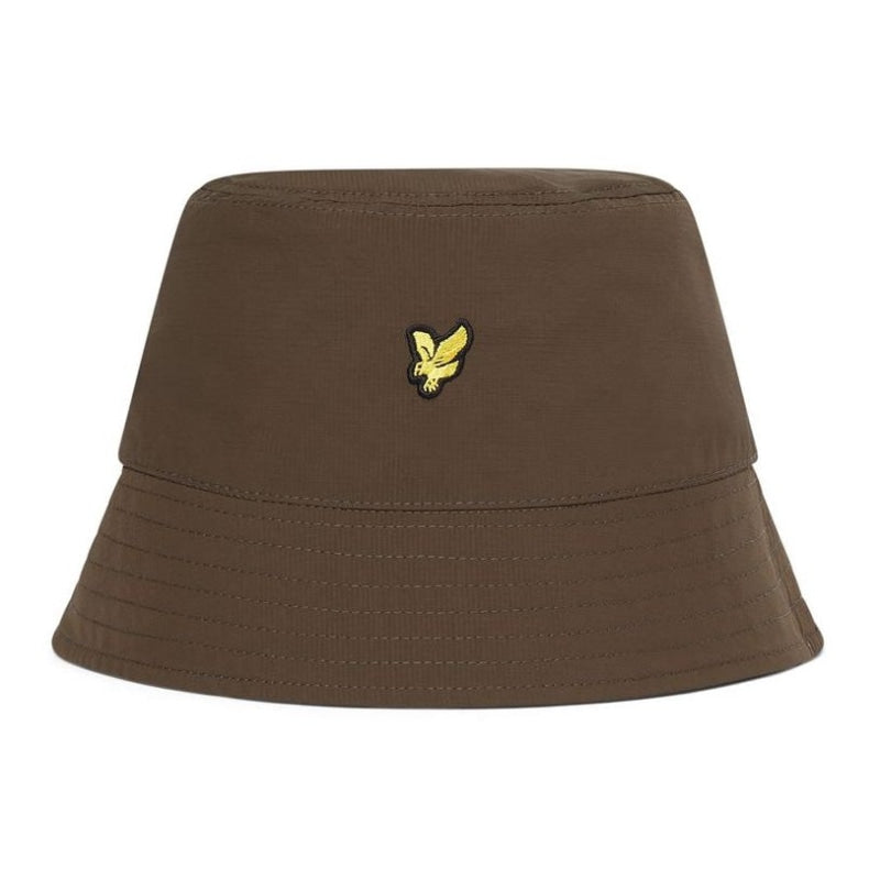 he1811v w753 ripstop reversible bucket hat lyle & scott pet black BACK