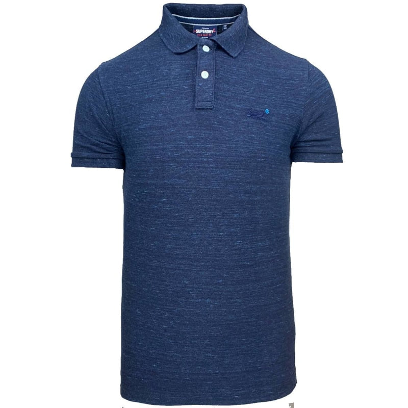 classic pique short sleeve polo shirt | superdry | m1110004a uj1 front