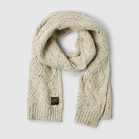 PME Legend Scarf Wool Bend PAC2210914 7011 Ecru