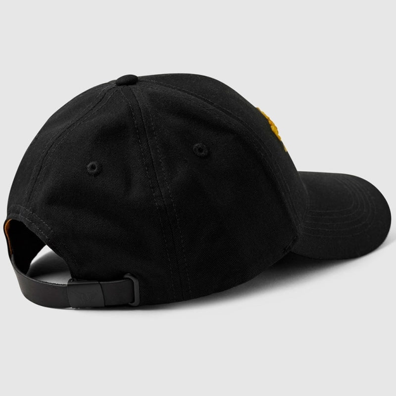 pac2302906 999 twill cap embro pme legend pet black back