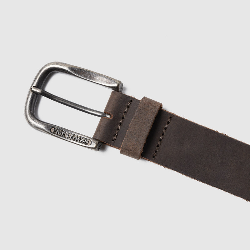 pbe00114 771 leather belt pme legend riemen brown back