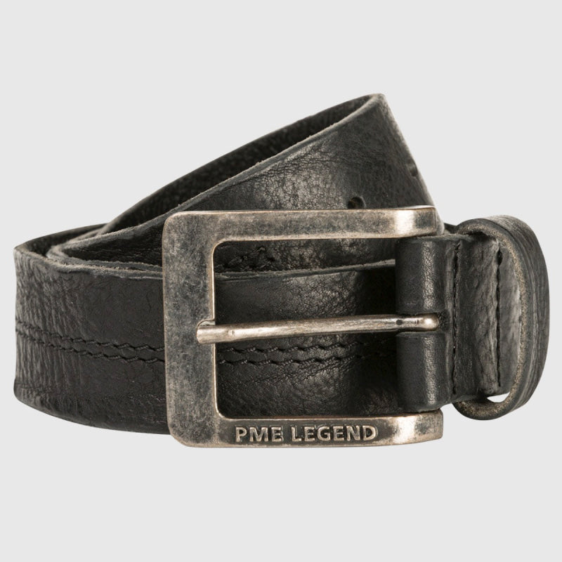 belt leather center stich pbe00112 999 pme legend riemen black