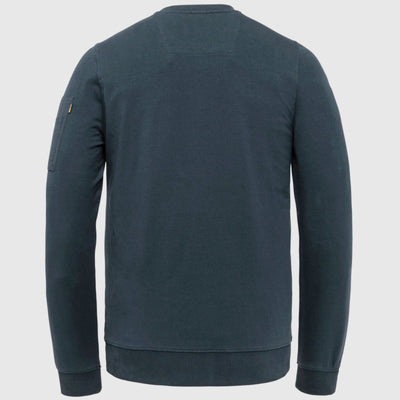 round neck airstrip sweat pls0000431 5073 pme legend sweater navy back