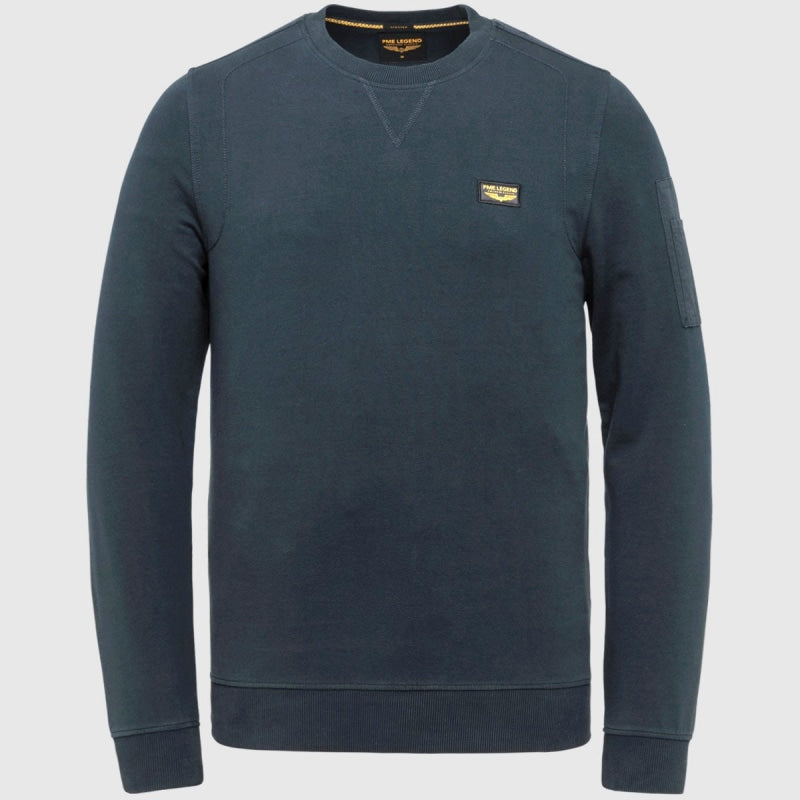 round neck airstrip sweat pls0000431 5073 pme legend sweater navy