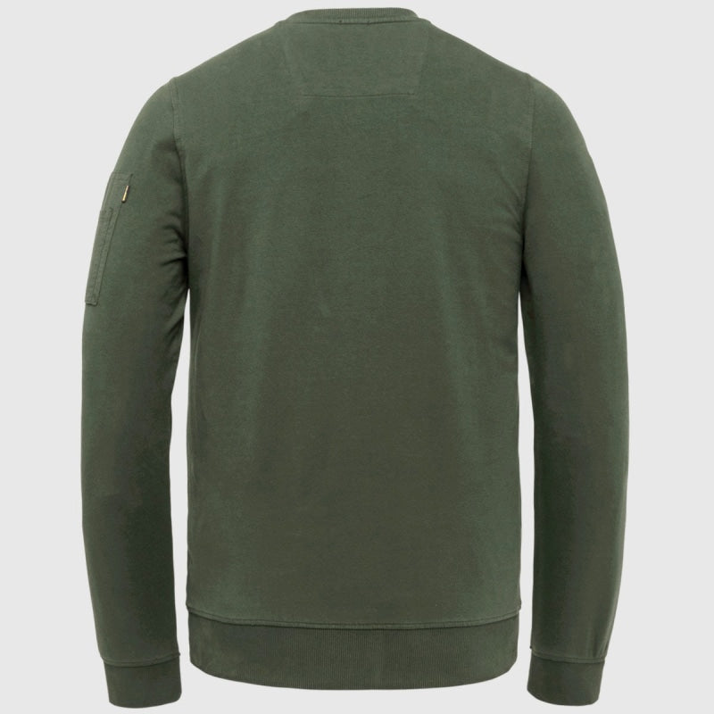 round neck airstrip sweat pls0000431 8039 pme legend sweater beluga back