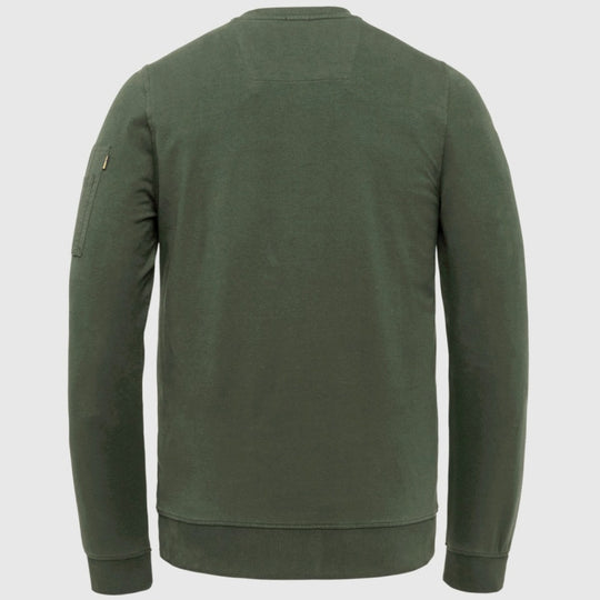 round neck airstrip sweat pls0000431 8039 pme legend sweater beluga back