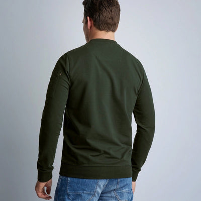 round neck airstrip sweat pls0000431 8039 pme legend sweater beluga crop3