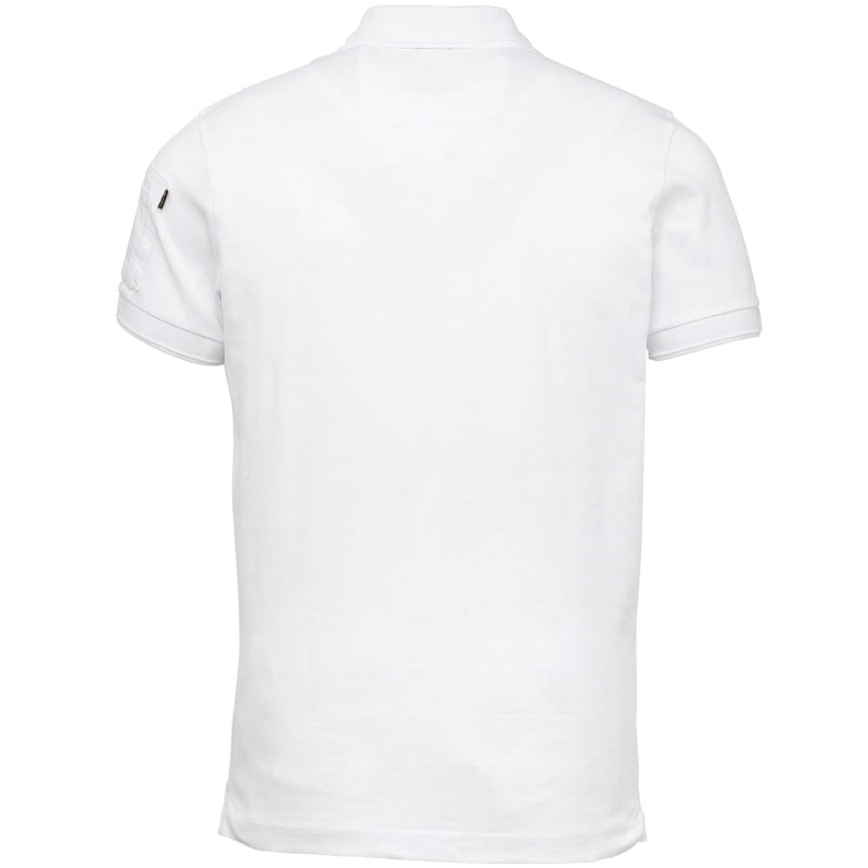 short sleeve trackway polo ppss0000861 7003 pme legend polo white back