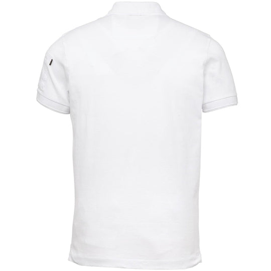short sleeve trackway polo ppss0000861 7003 pme legend polo white back