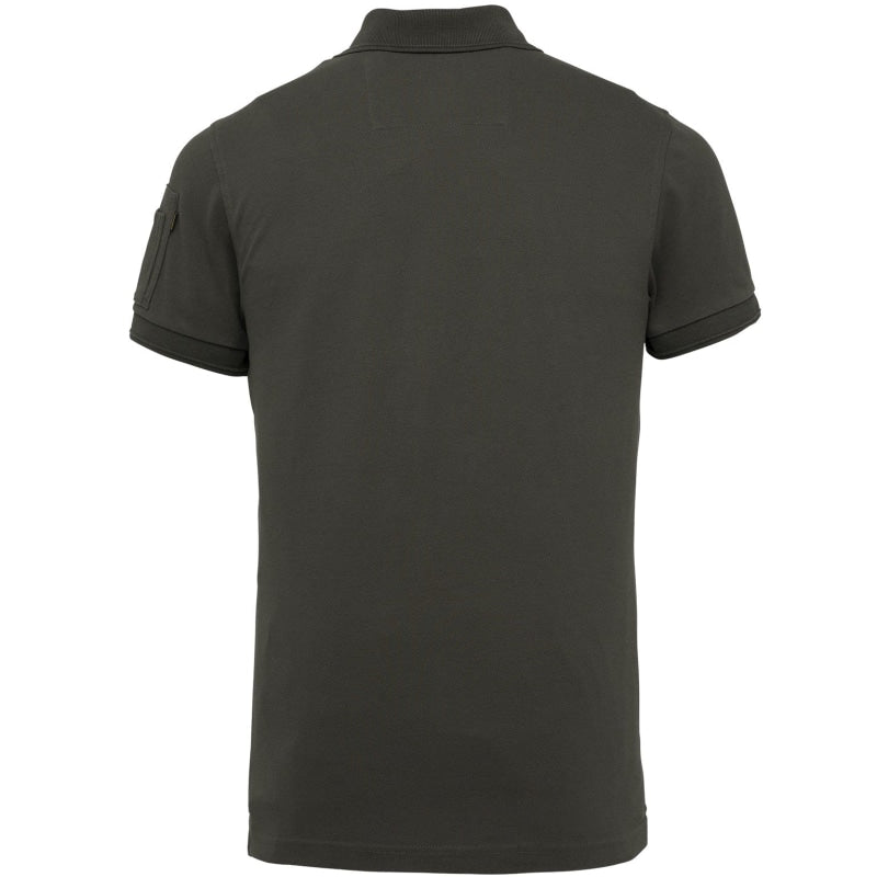 short sleeve trackway polo ppss0000861 8039 pme legend polo green back
