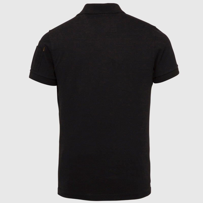 short sleeve trackway polo ppss0000861 999 pme legend polo black back