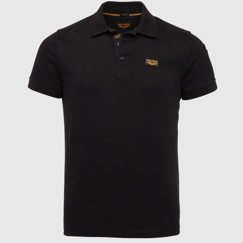 short sleeve trackway polo ppss0000861 999 pme legend polo black