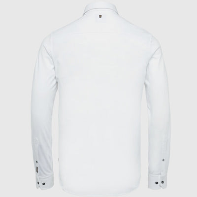 PME Legend Long Sleeve Shirt Cotton Single Jersey PSI2211224 7003 White back