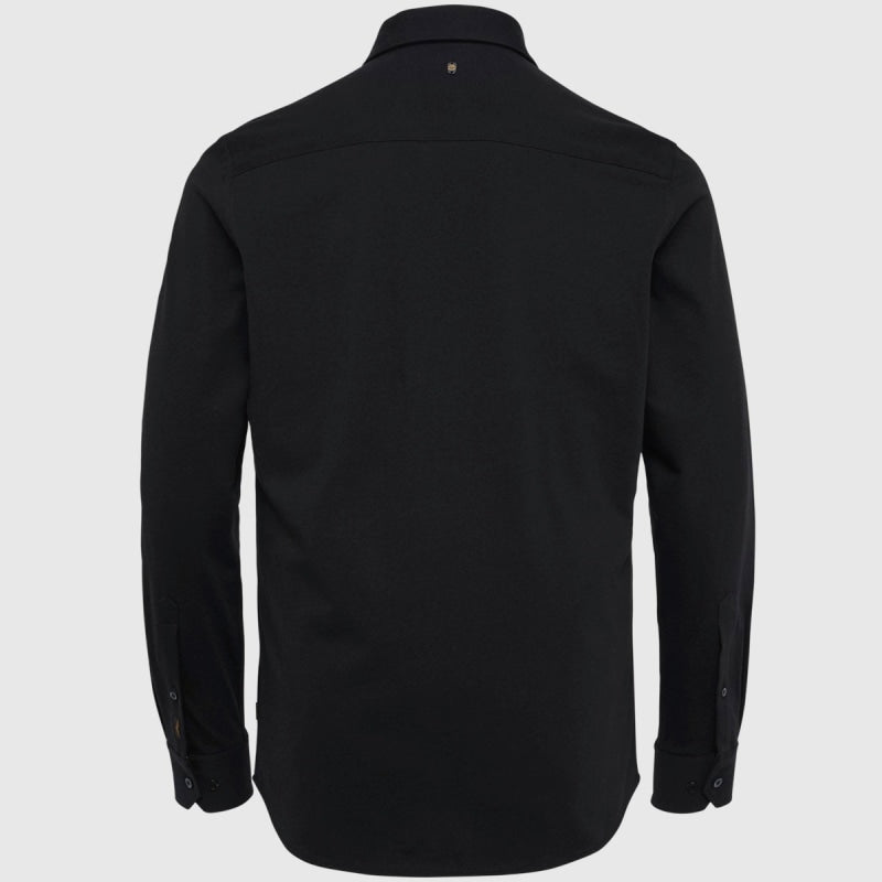 PME Legend Long Sleeve Shirt Cotton Single Jersey PSI2211224 999 black back