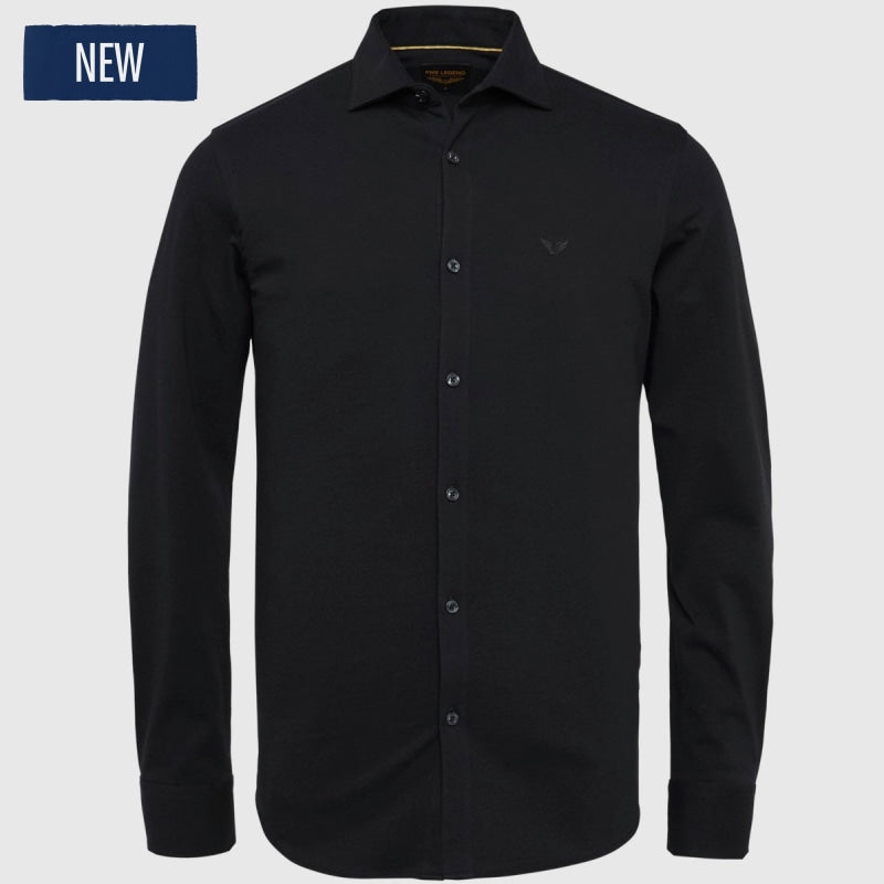 PME Legend Long Sleeve Shirt Cotton Single Jersey PSI2211224 999 black