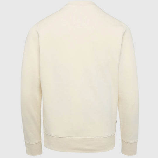 PME Legend Round Neck Soft Interlock Sweat PSW2211461 7013 Bone White back