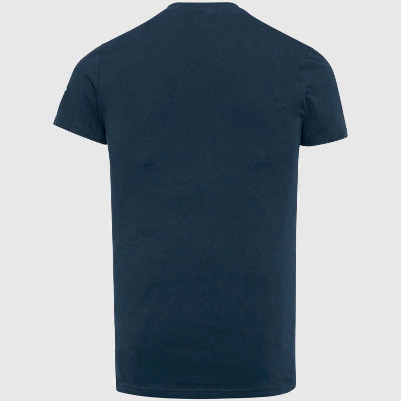 PME Legend Round Neck Basic T-Shirt PUW00112 5287 Navy back