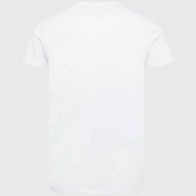 PME Legend Round Neck Basic T-Shirt PUW00112 900 White BACK