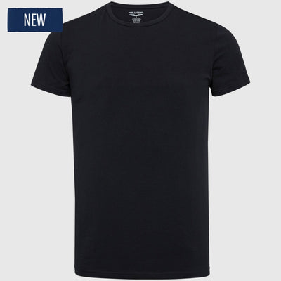 PME Legend Round Neck Basic T-Shirt PUW00112 999 Black