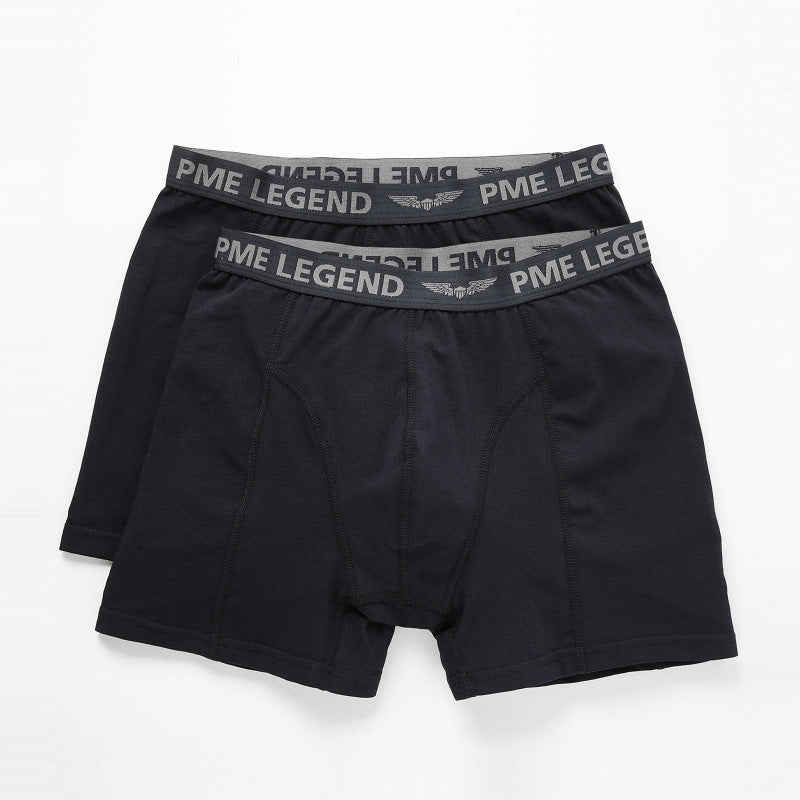 puw00200 999 2-pack boxershorts pme legend onderbroek black