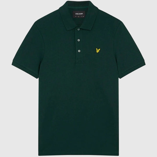 Lyle & Scott Plain Polo Shirt Short Sleeve