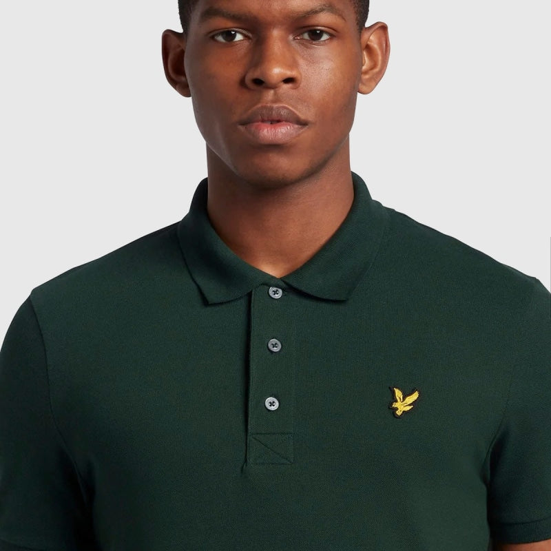 Lyle & Scott Plain Polo Shirt Short Sleeve