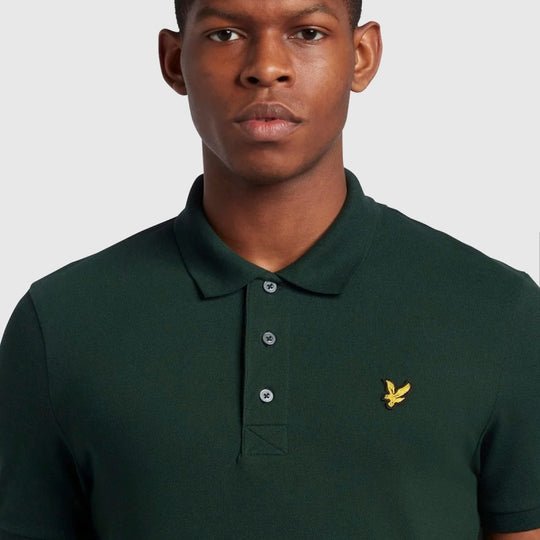 Lyle & Scott Plain Polo Shirt Short Sleeve