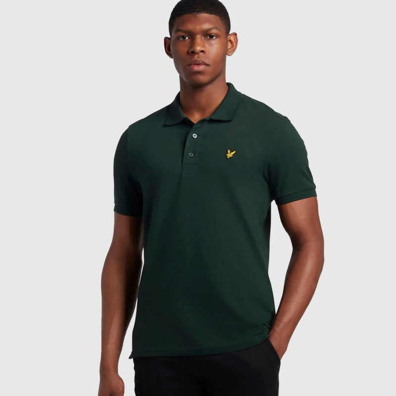 Lyle & Scott Plain Polo Shirt Short Sleeve