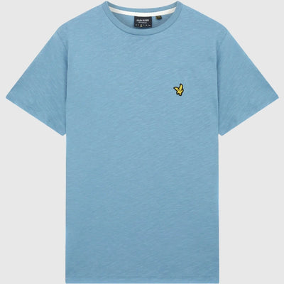 ts400vog w825 plain t-shirt short sleeve lyle & scott polo skipton blue crop2