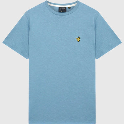 ts400vog w825 plain t-shirt short sleeve lyle & scott polo skipton blue crop2