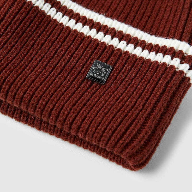 vanguard beanie VAC2208500 8255 vanguard muts cherry mahogany front