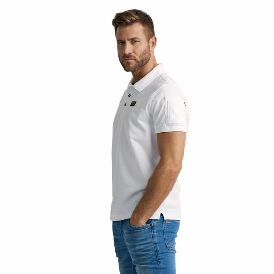 short sleeve trackway polo ppss0000861 7003 pme legend polo white crop3