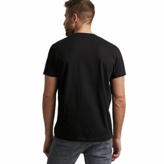 round neck guyver t-shirt ptss0000555 999 pme legend shirt black crop2