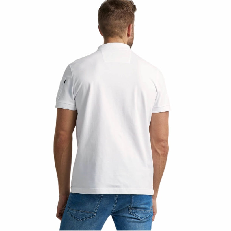 short sleeve trackway polo ppss0000861 7003 pme legend polo white crop2