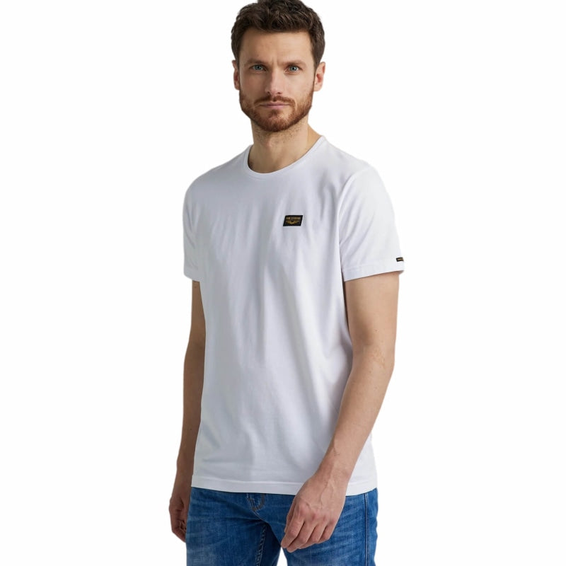 round neck guyver t-shirt ptss0000555 7003 pme legend shirt white crop1