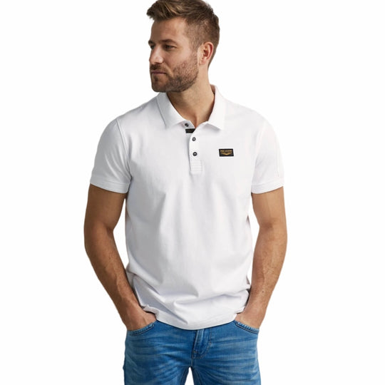 short sleeve trackway polo ppss0000861 7003 pme legend polo white crop1