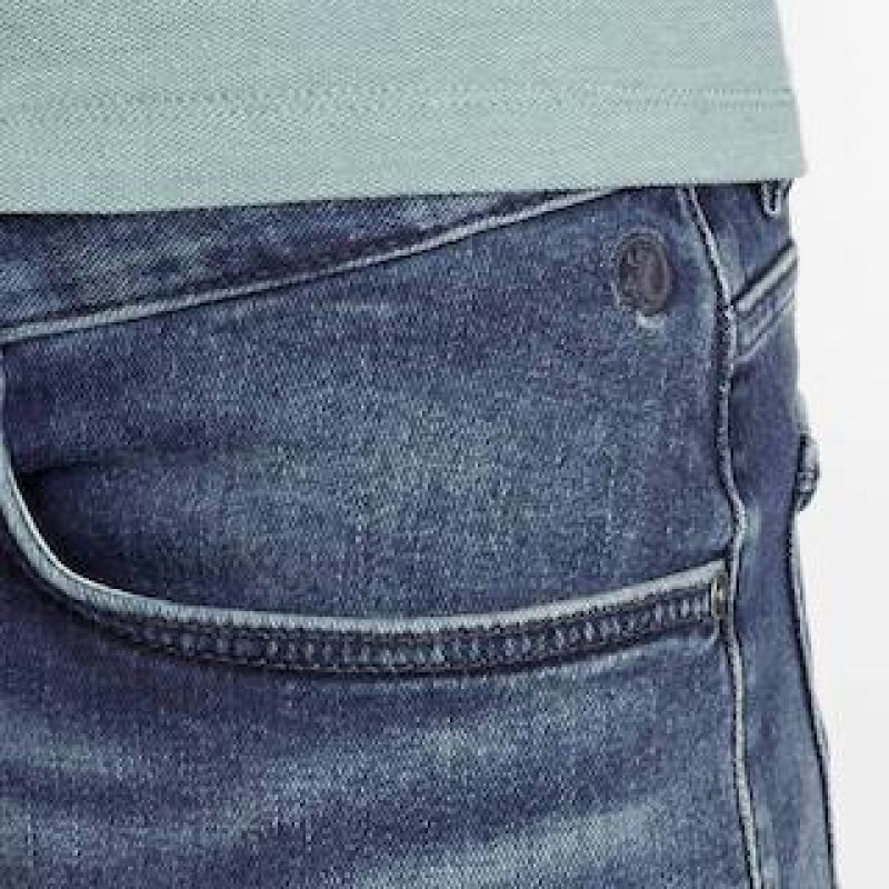 Denim Short - Cast Iron - CSH192202-SSN - Versteegh Jeans - crop