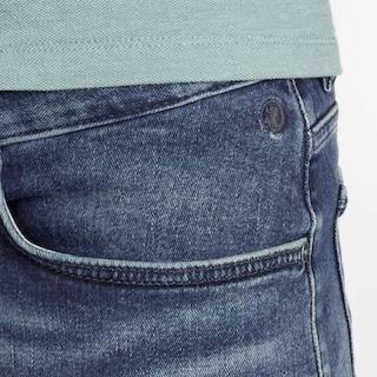 Denim Short - Cast Iron - CSH192202-SSN - Versteegh Jeans - crop