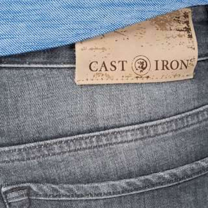 Denim Short - Cast Iron - CSH192201-SWG - crop2