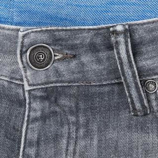 Denim Short - Cast Iron - CSH192201-SWG - crop