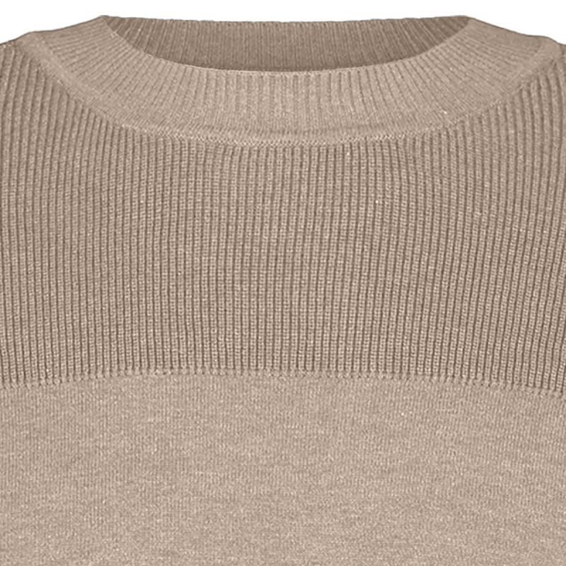jan taupe melange 210553 50004 saint steve trui crop